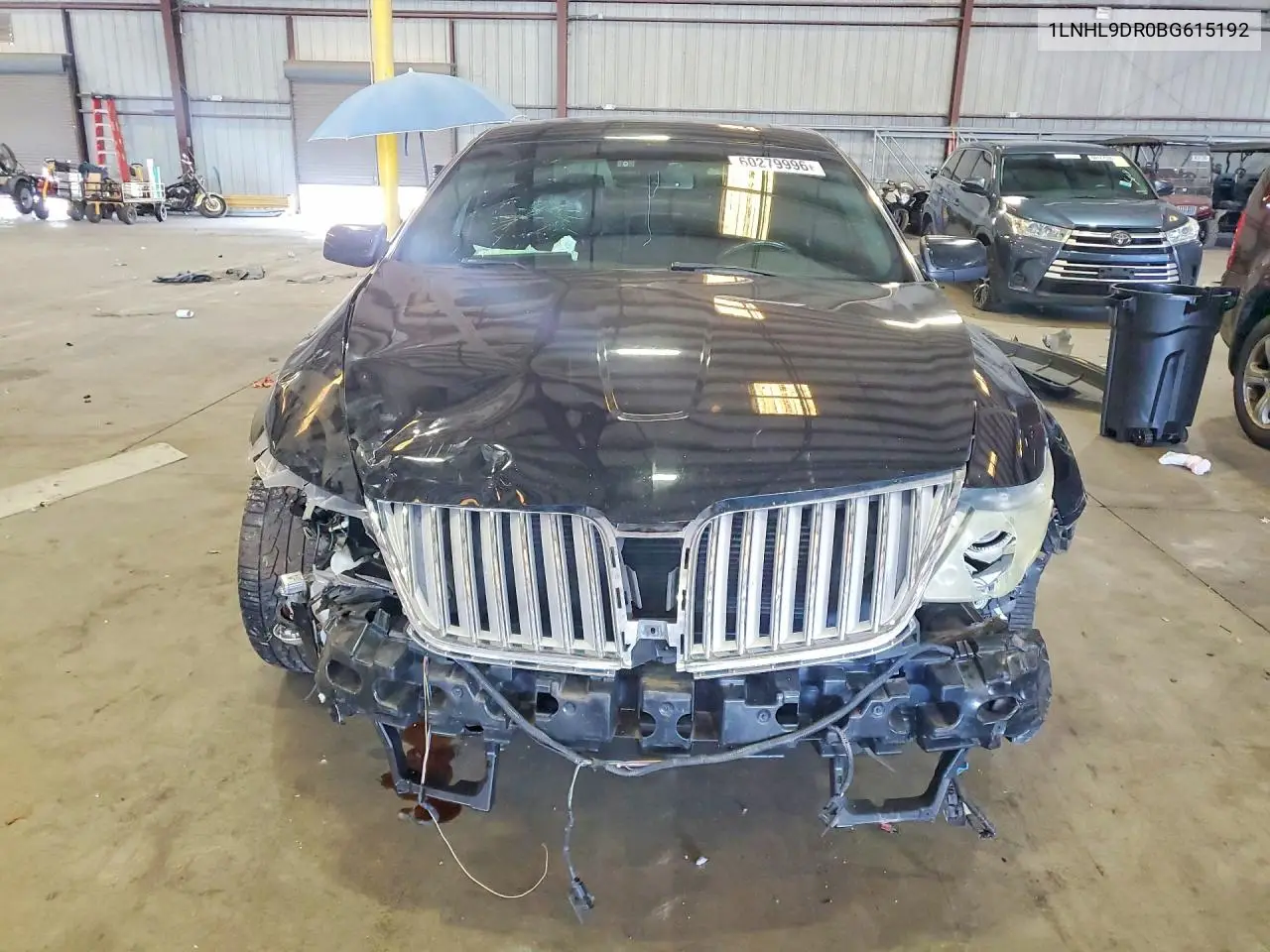 2011 Lincoln Mks VIN: 1LNHL9DR0BG615192 Lot: 60279996