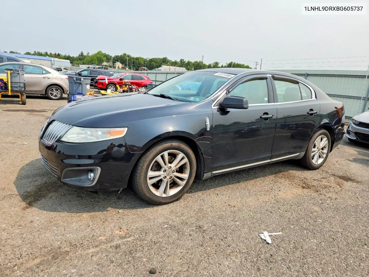 2011 Lincoln Mks VIN: 1LNHL9DRXBG605737 Lot: 61011006