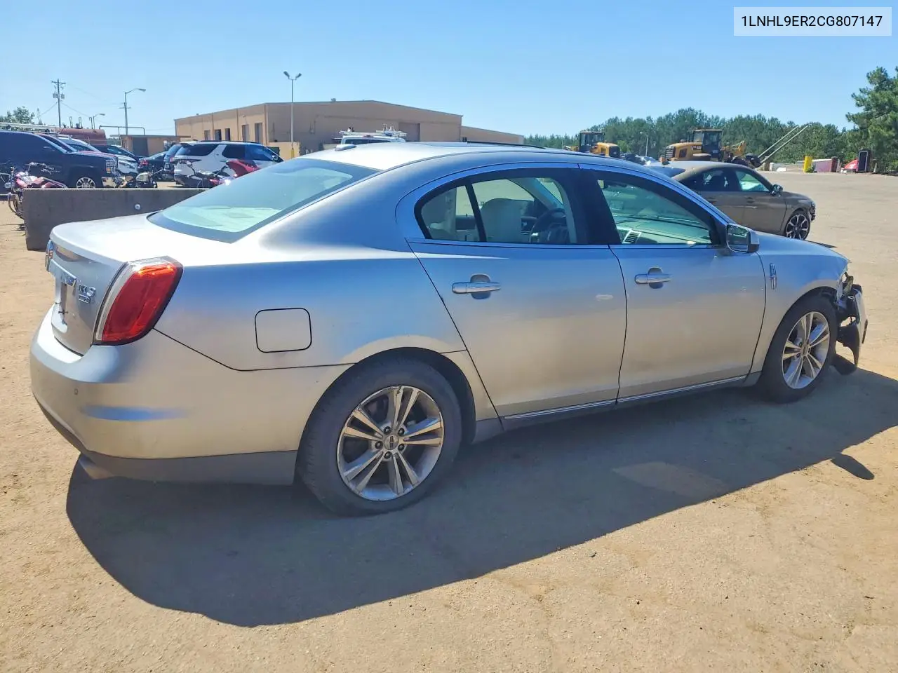 2012 Lincoln Mks VIN: 1LNHL9ER2CG807147 Lot: 56059816
