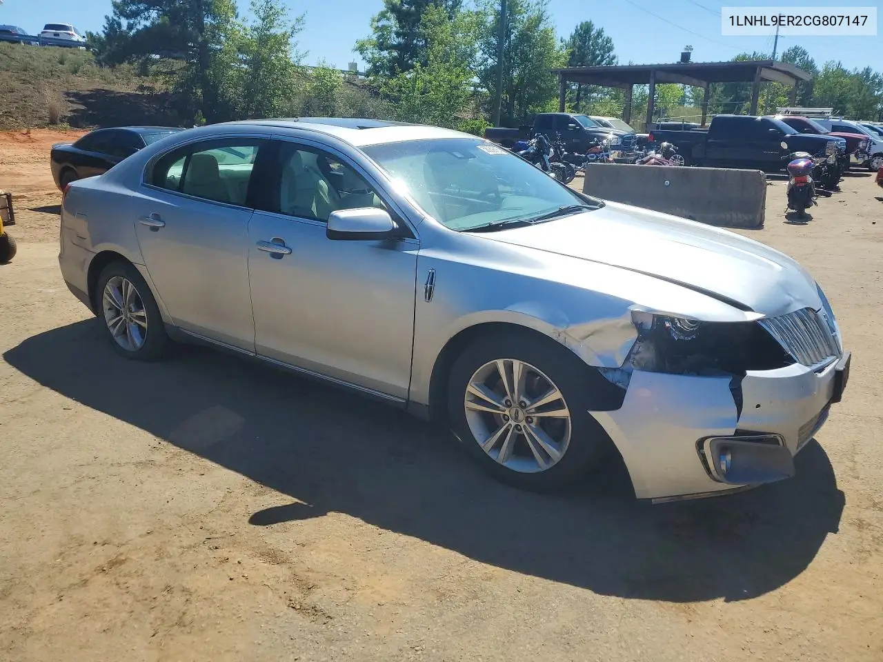 2012 Lincoln Mks VIN: 1LNHL9ER2CG807147 Lot: 56059816