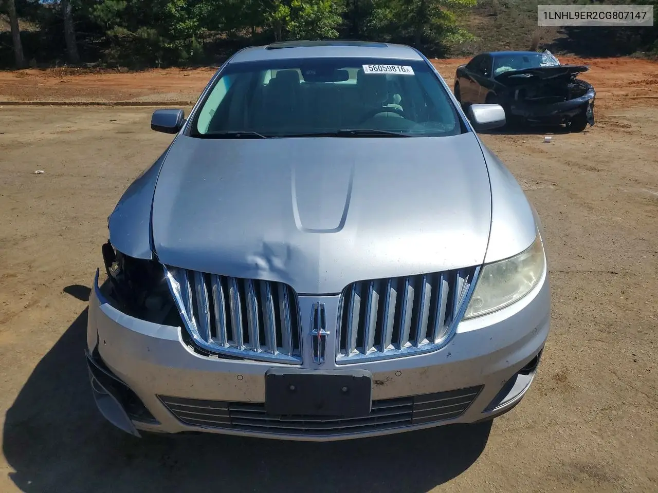 2012 Lincoln Mks VIN: 1LNHL9ER2CG807147 Lot: 56059816