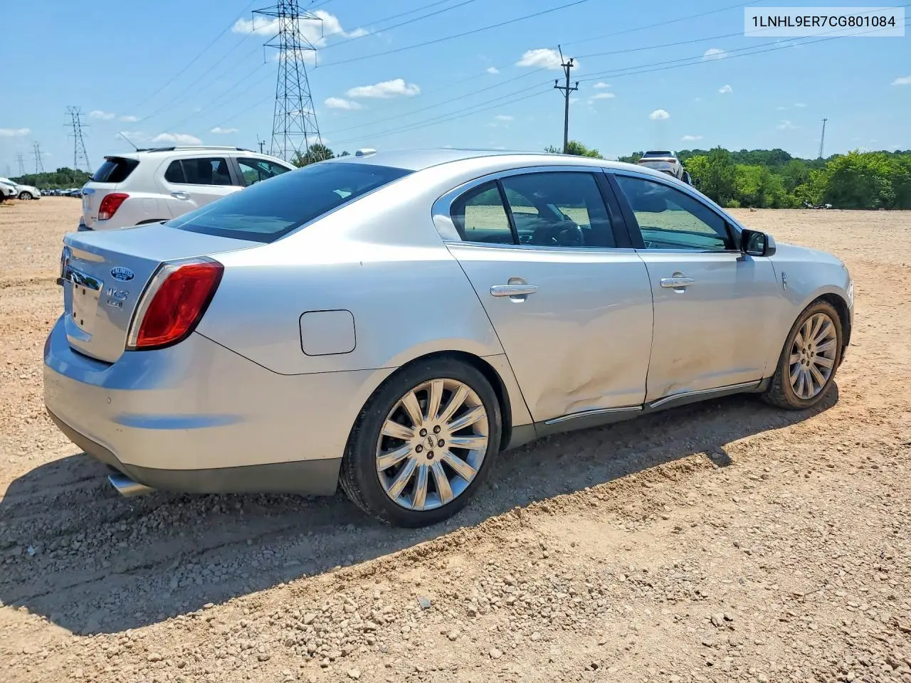 2012 Lincoln Mks VIN: 1LNHL9ER7CG801084 Lot: 58196706