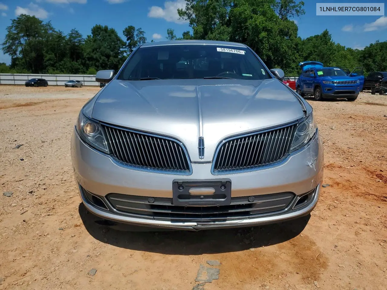 2012 Lincoln Mks VIN: 1LNHL9ER7CG801084 Lot: 58196706