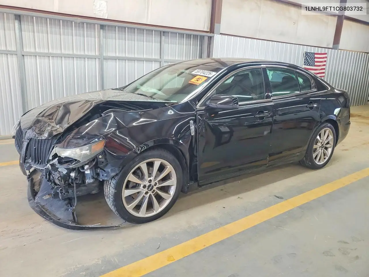 2012 Lincoln Mks VIN: 1LNHL9FT1CG803732 Lot: 59704226