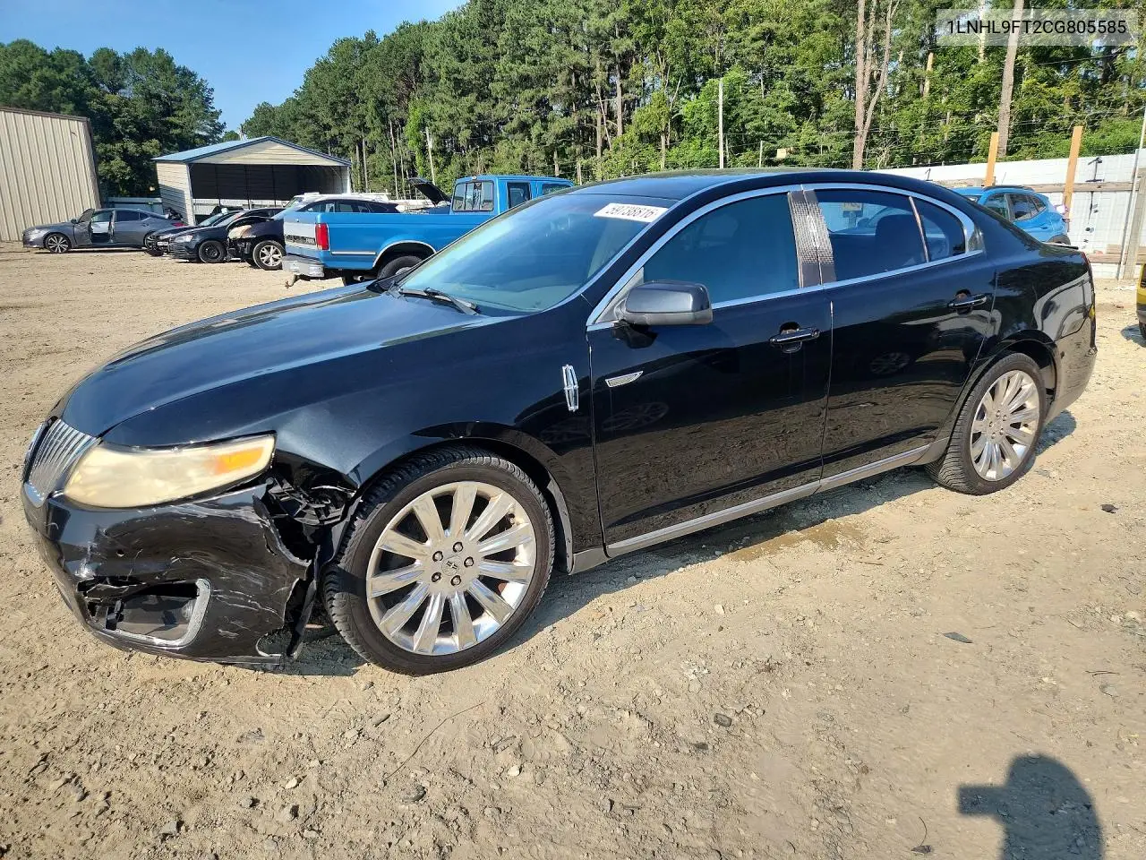 2012 Lincoln Mks VIN: 1LNHL9FT2CG805585 Lot: 59738816
