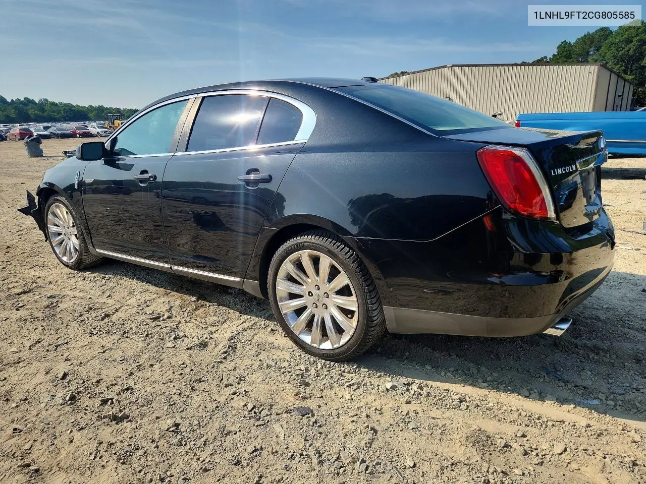 2012 Lincoln Mks VIN: 1LNHL9FT2CG805585 Lot: 59738816