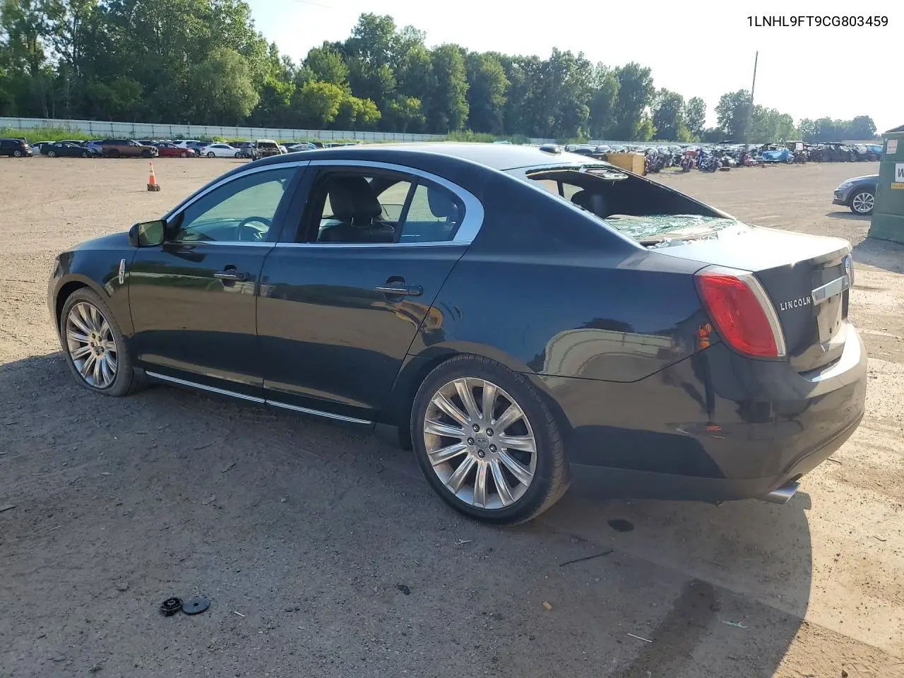 2012 Lincoln Mks VIN: 1LNHL9FT9CG803459 Lot: 59835946