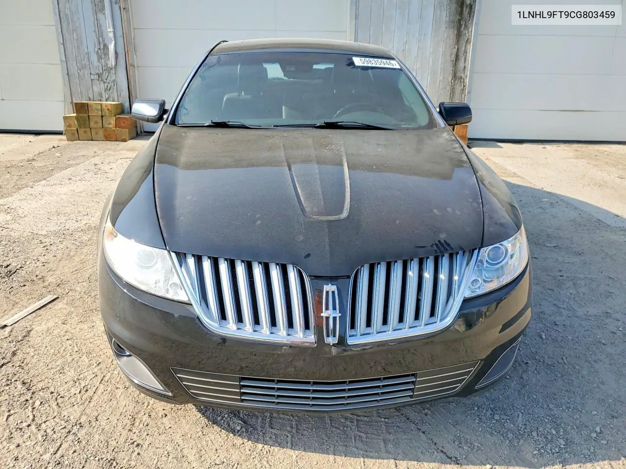2012 Lincoln Mks VIN: 1LNHL9FT9CG803459 Lot: 59835946