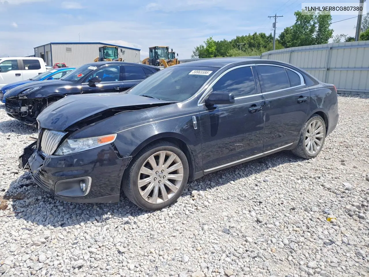 2012 Lincoln Mks VIN: 1LNHL9ER8CG807380 Lot: 59965586