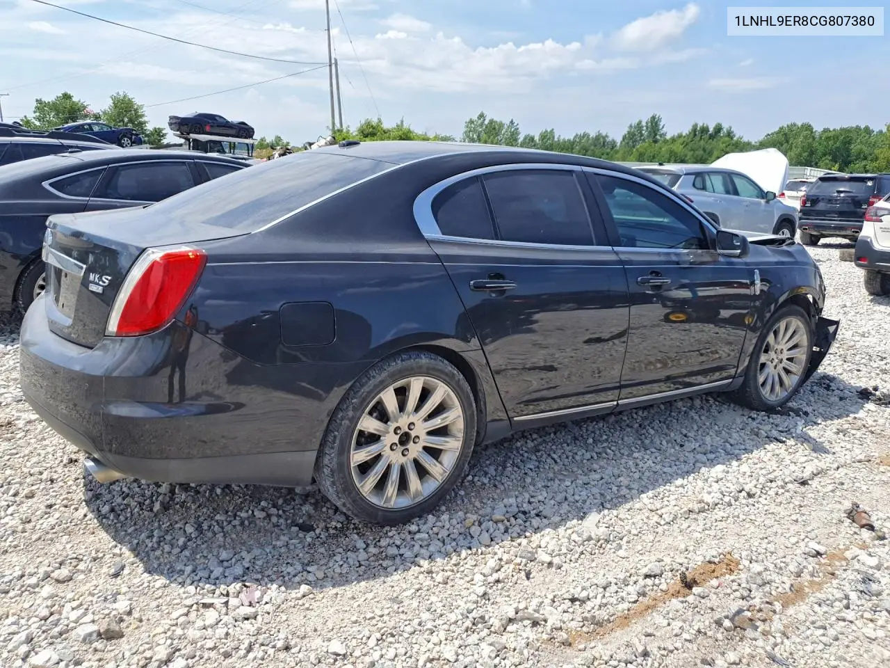 2012 Lincoln Mks VIN: 1LNHL9ER8CG807380 Lot: 59965586