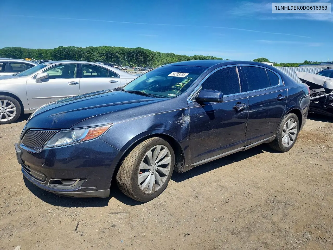 2013 Lincoln Mks VIN: 1LNHL9EK0DG616363 Lot: 56313156