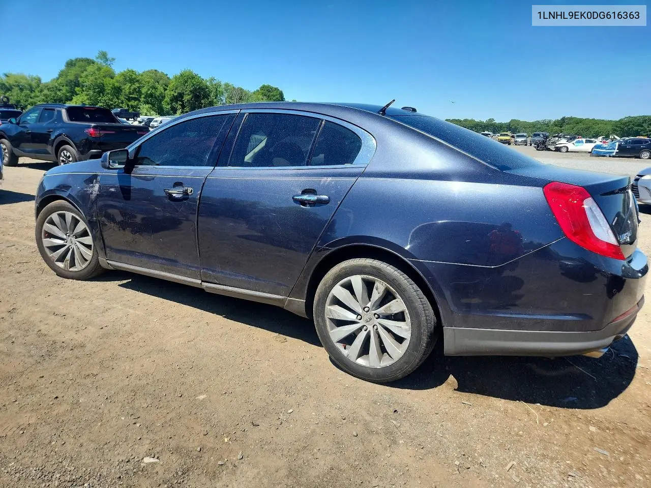2013 Lincoln Mks VIN: 1LNHL9EK0DG616363 Lot: 56313156