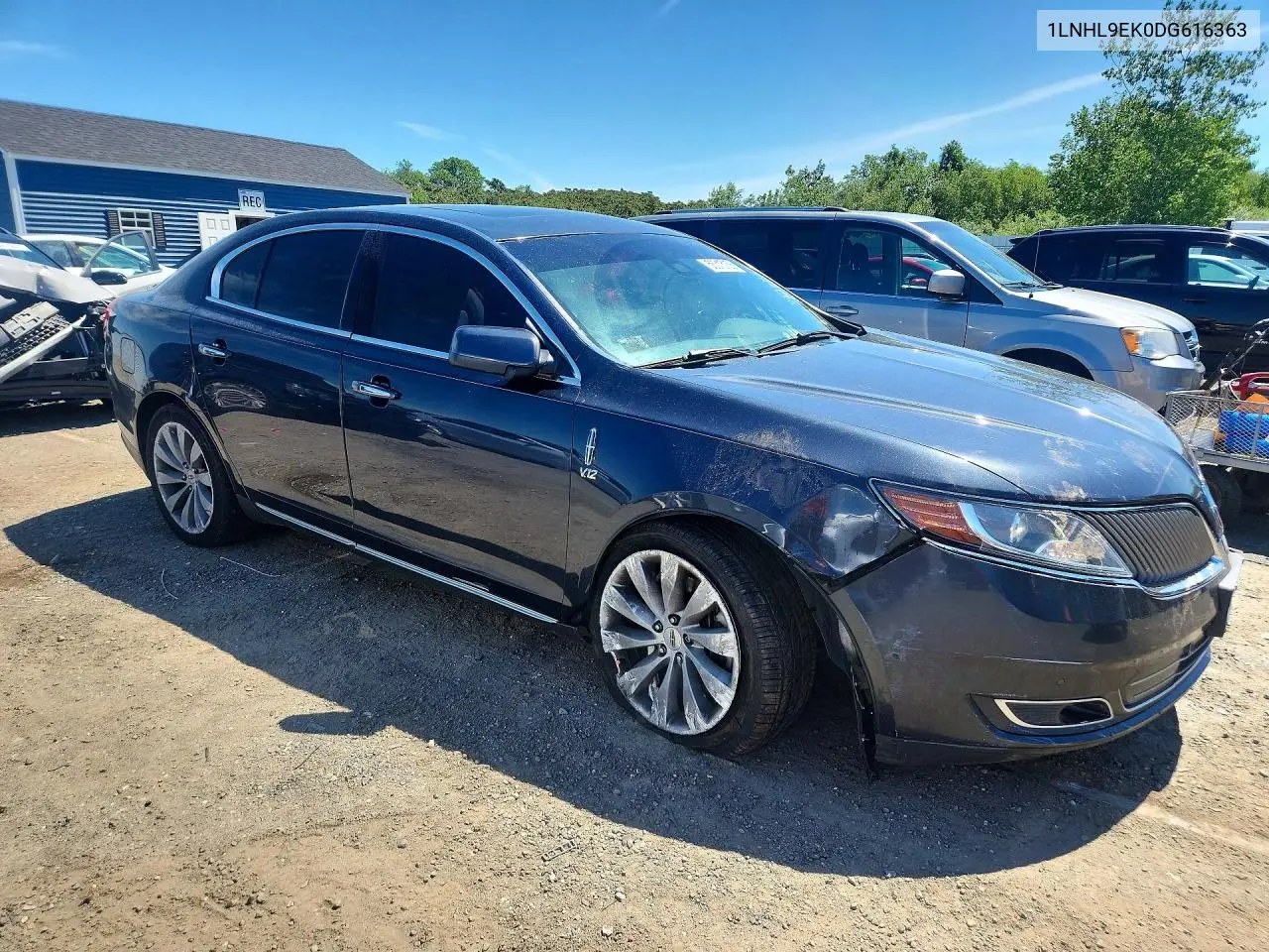 2013 Lincoln Mks VIN: 1LNHL9EK0DG616363 Lot: 56313156