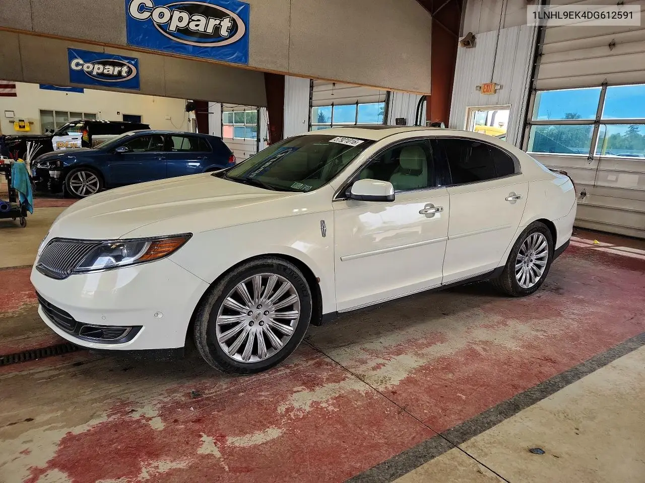 2013 Lincoln Mks VIN: 1LNHL9EK4DG612591 Lot: 57921016