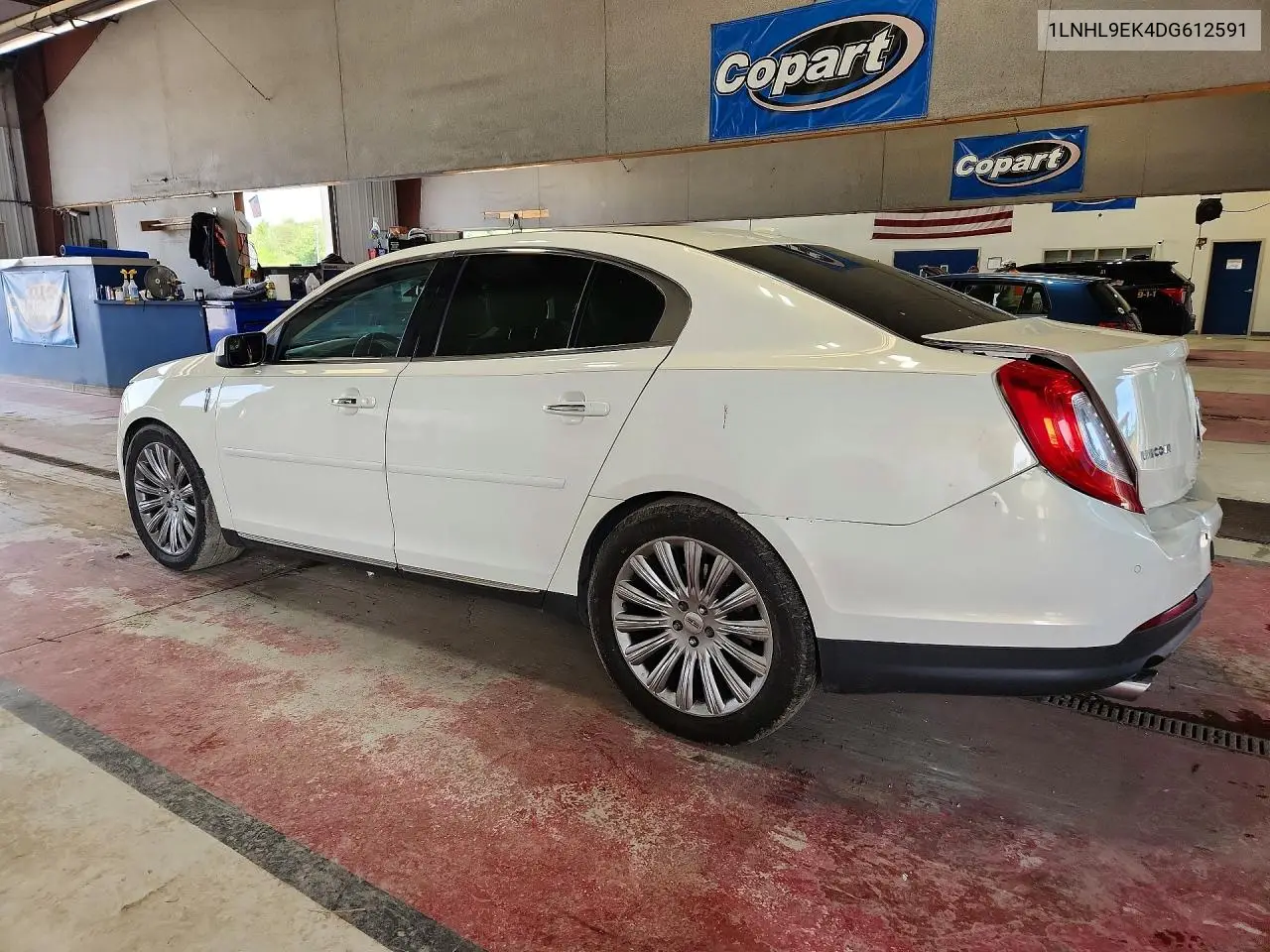 2013 Lincoln Mks VIN: 1LNHL9EK4DG612591 Lot: 57921016