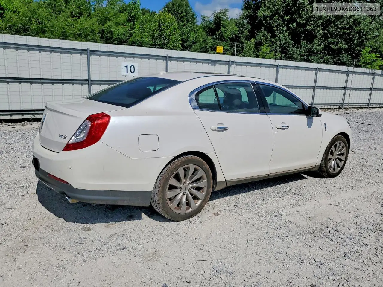 2013 Lincoln Mks VIN: 1LNHL9DK6DG611363 Lot: 59172886