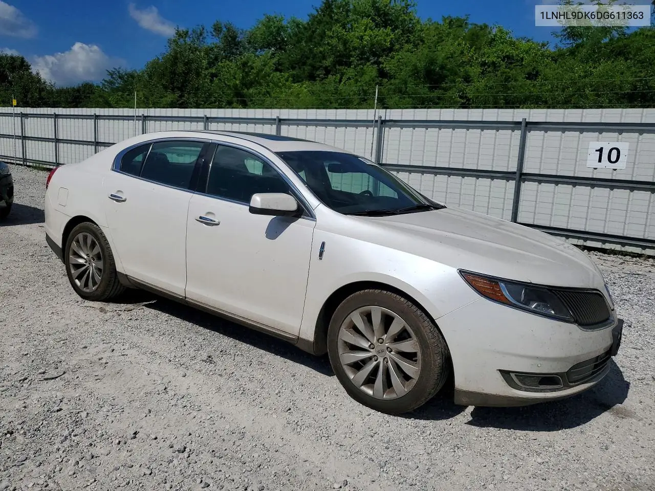 2013 Lincoln Mks VIN: 1LNHL9DK6DG611363 Lot: 59172886