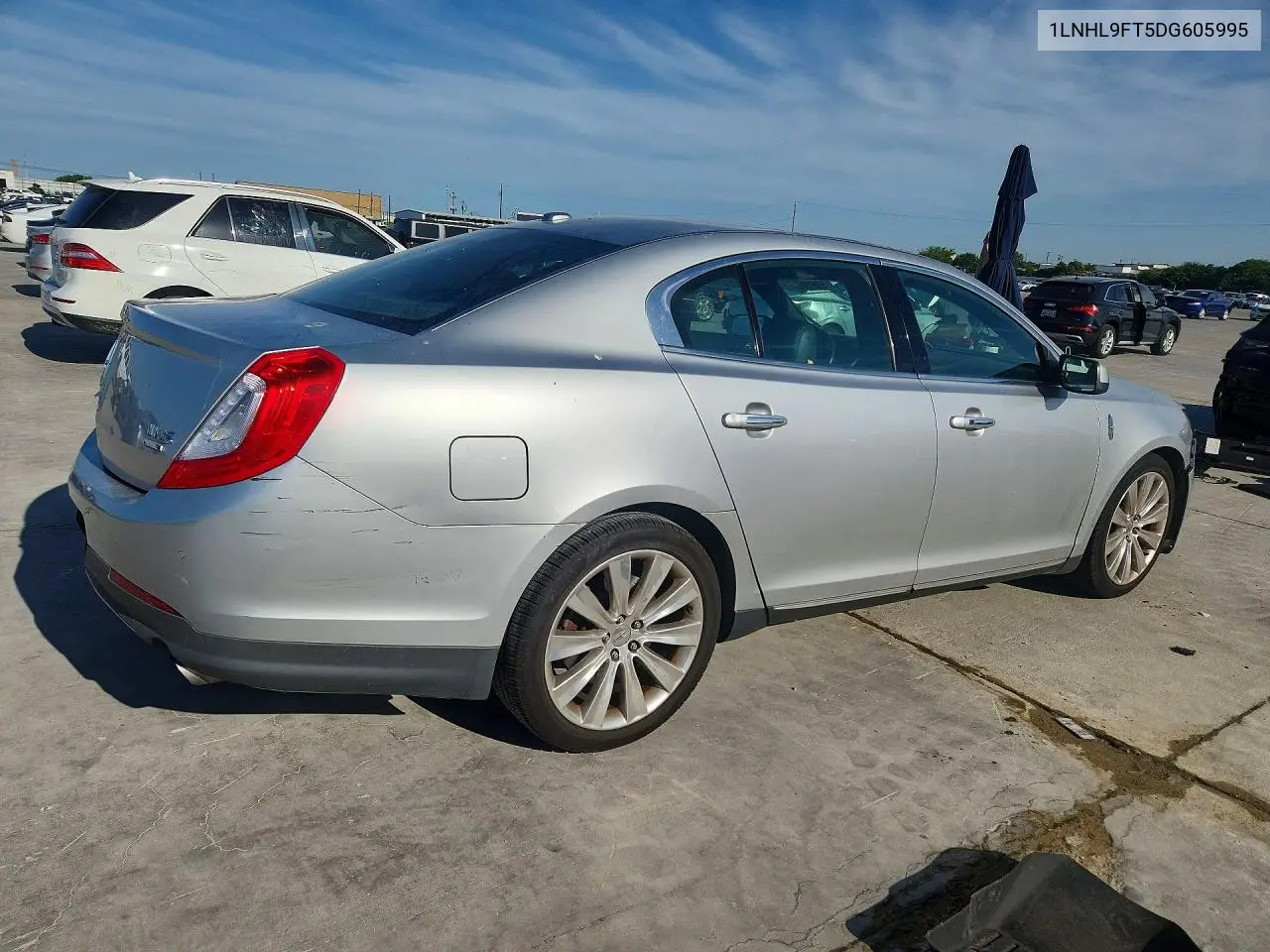 2013 Lincoln Mks VIN: 1LNHL9FT5DG605995 Lot: 59916926