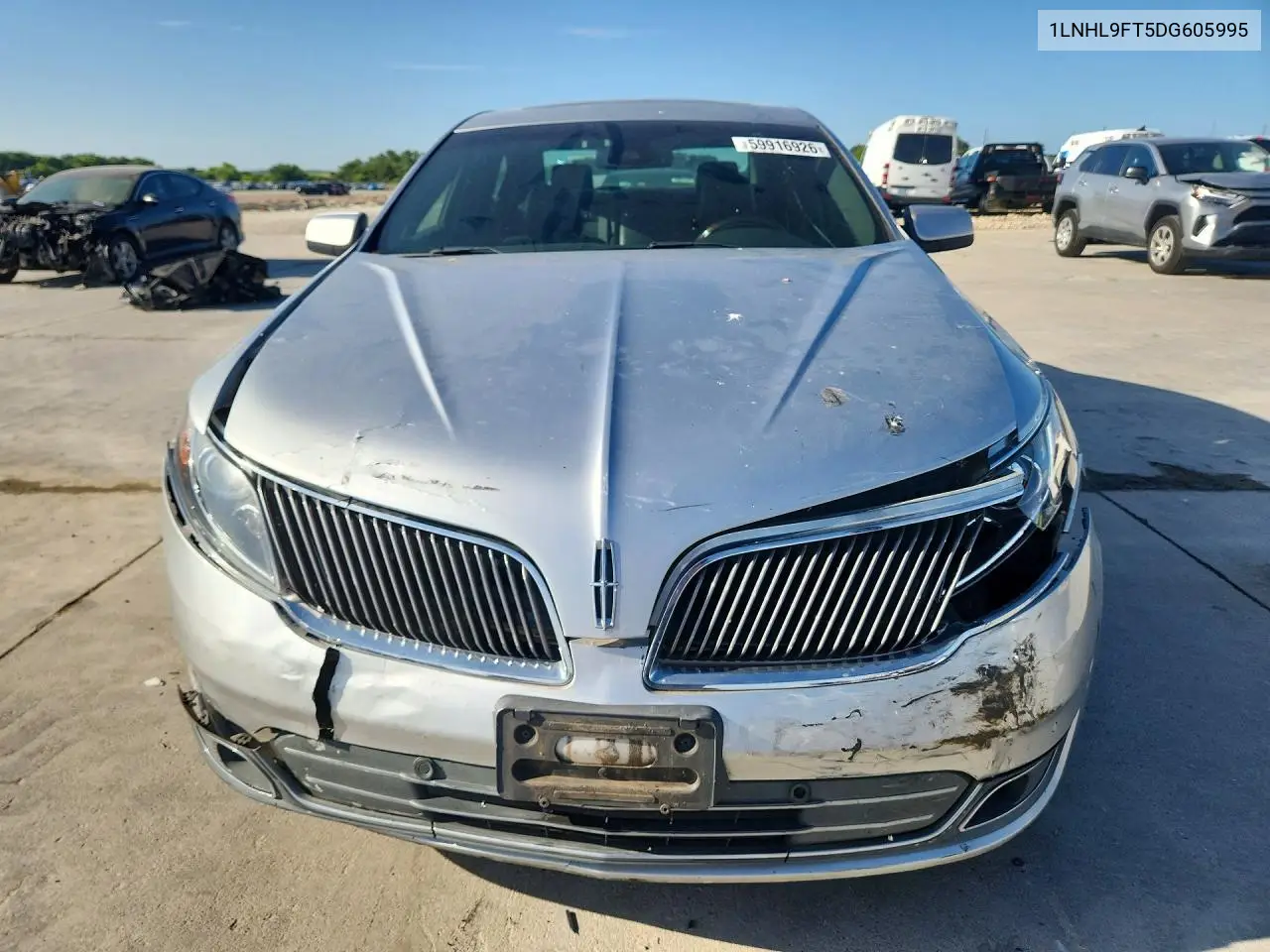 2013 Lincoln Mks VIN: 1LNHL9FT5DG605995 Lot: 59916926