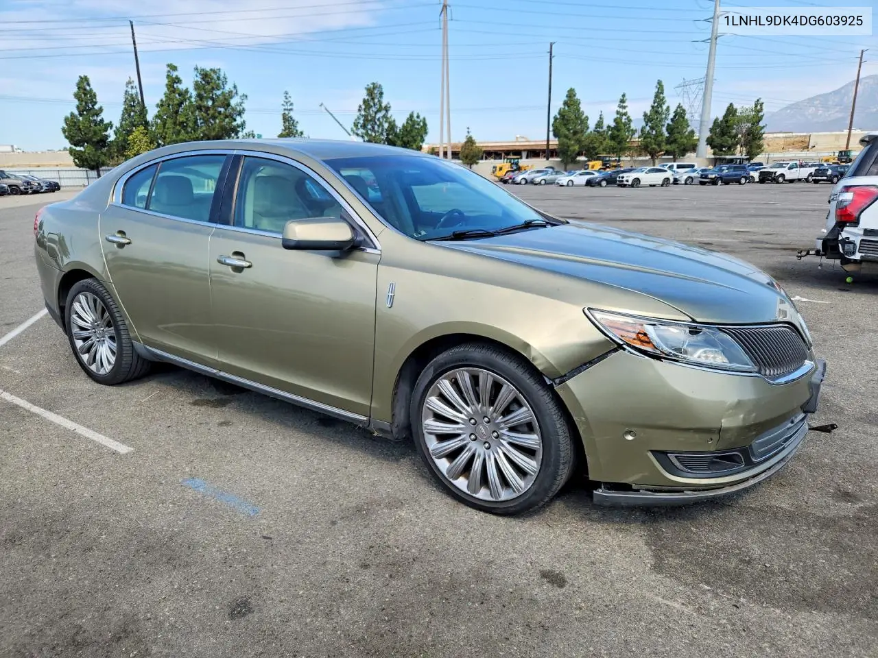 2013 Lincoln Mks VIN: 1LNHL9DK4DG603925 Lot: 62071076