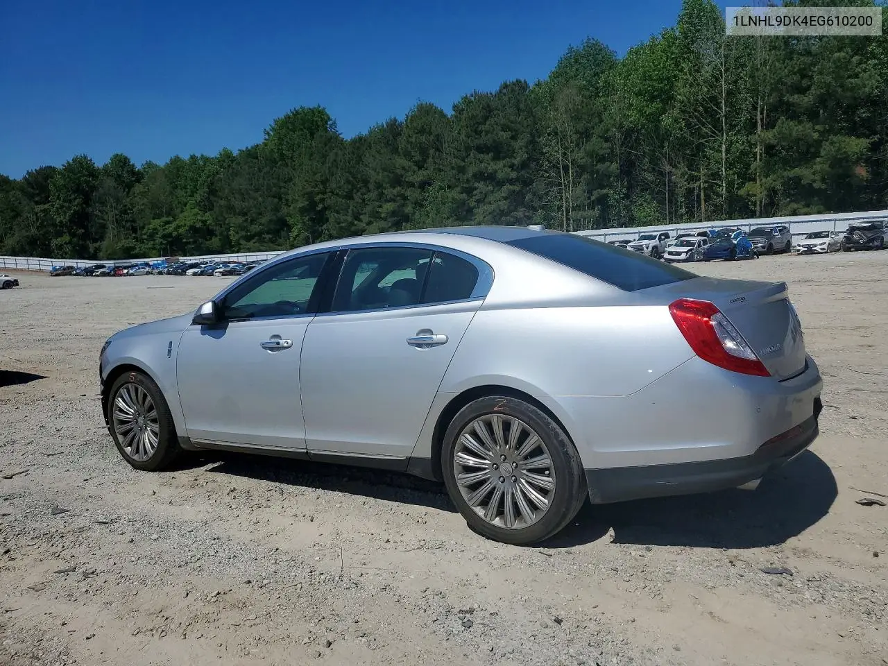 2014 Lincoln Mks VIN: 1LNHL9DK4EG610200 Lot: 53219456