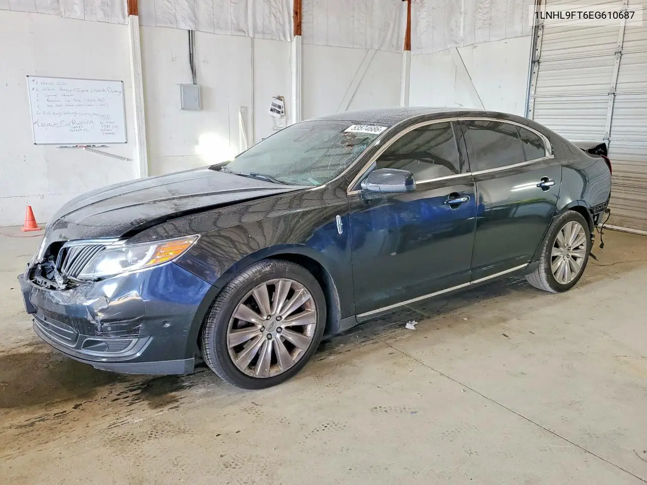 2014 Lincoln Mks VIN: 1LNHL9FT6EG610687 Lot: 53574686