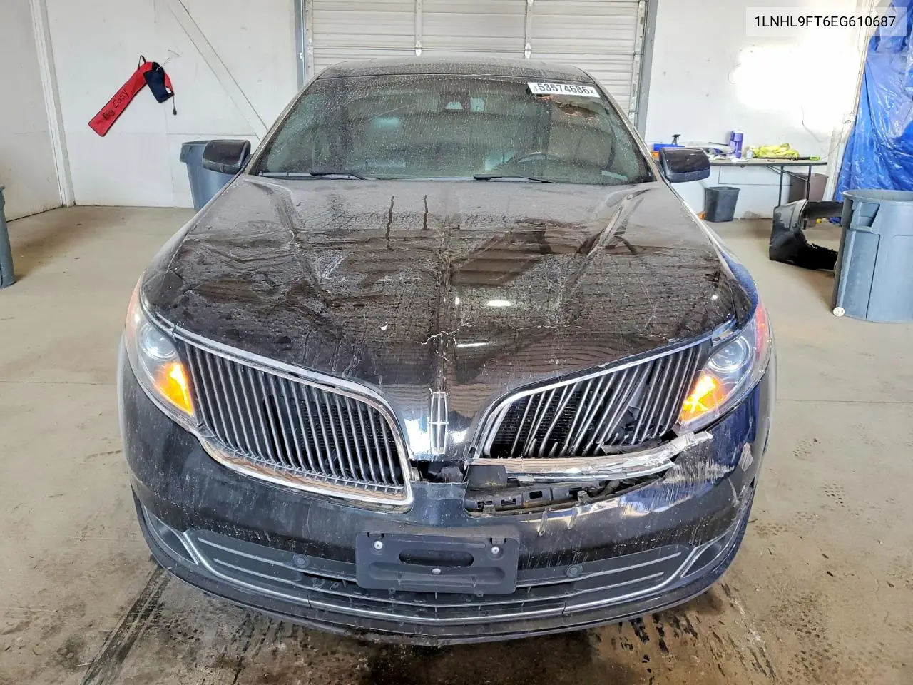 2014 Lincoln Mks VIN: 1LNHL9FT6EG610687 Lot: 53574686
