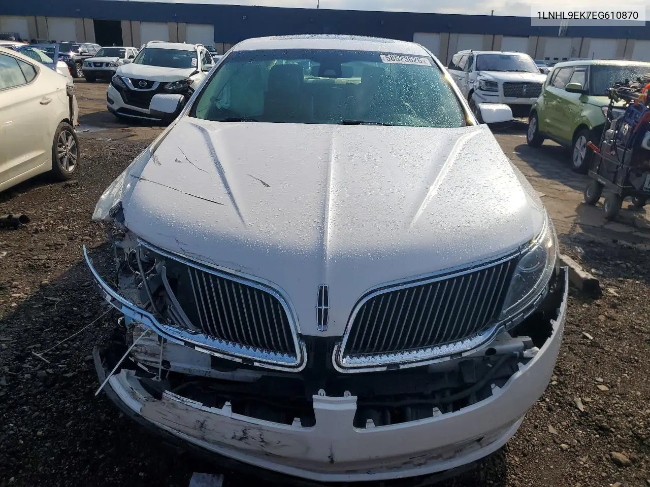 2014 Lincoln Mks VIN: 1LNHL9EK7EG610870 Lot: 59886056