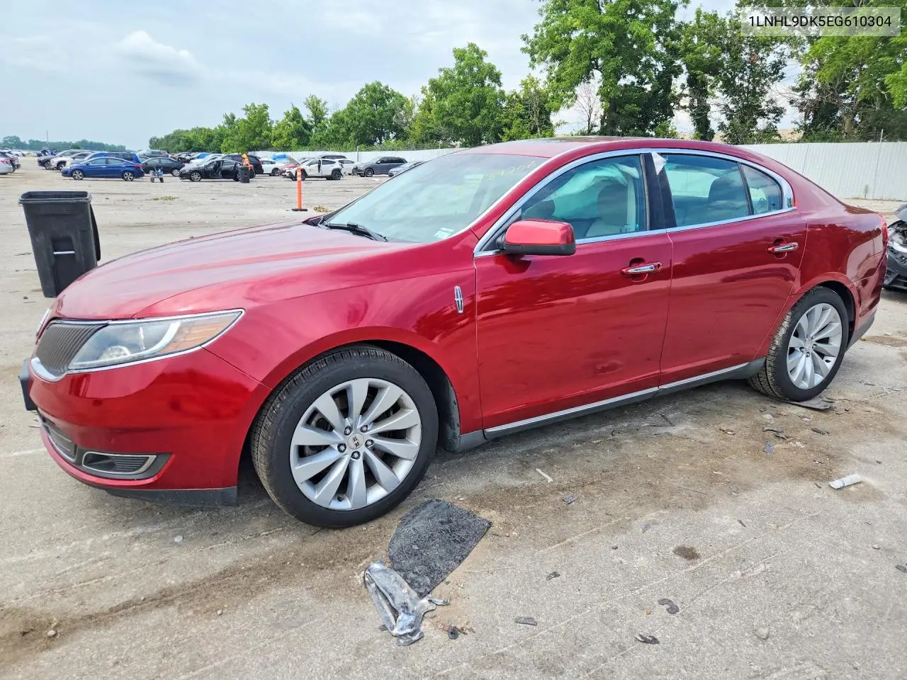 2014 Lincoln Mks VIN: 1LNHL9DK5EG610304 Lot: 60739206