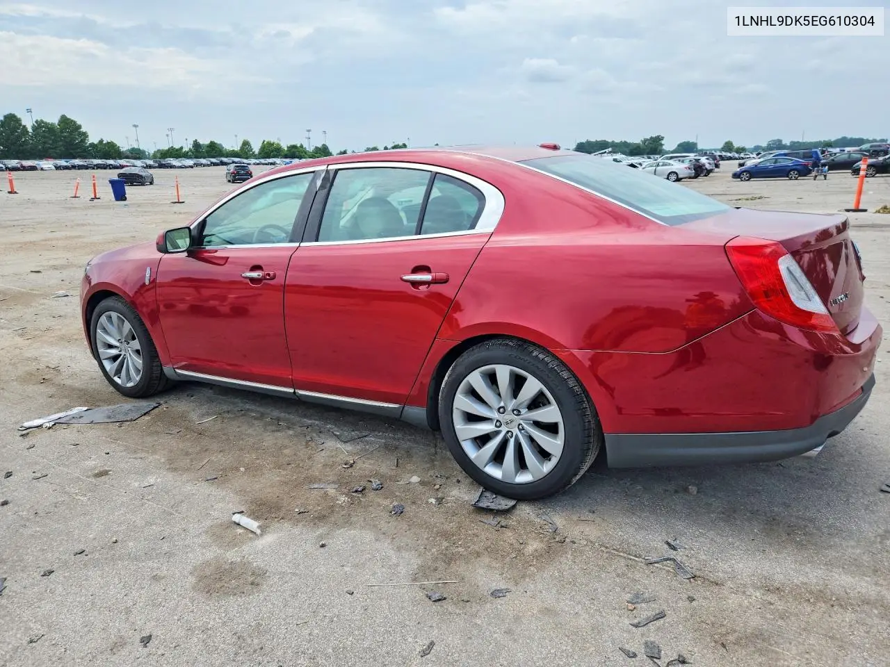 2014 Lincoln Mks VIN: 1LNHL9DK5EG610304 Lot: 60739206
