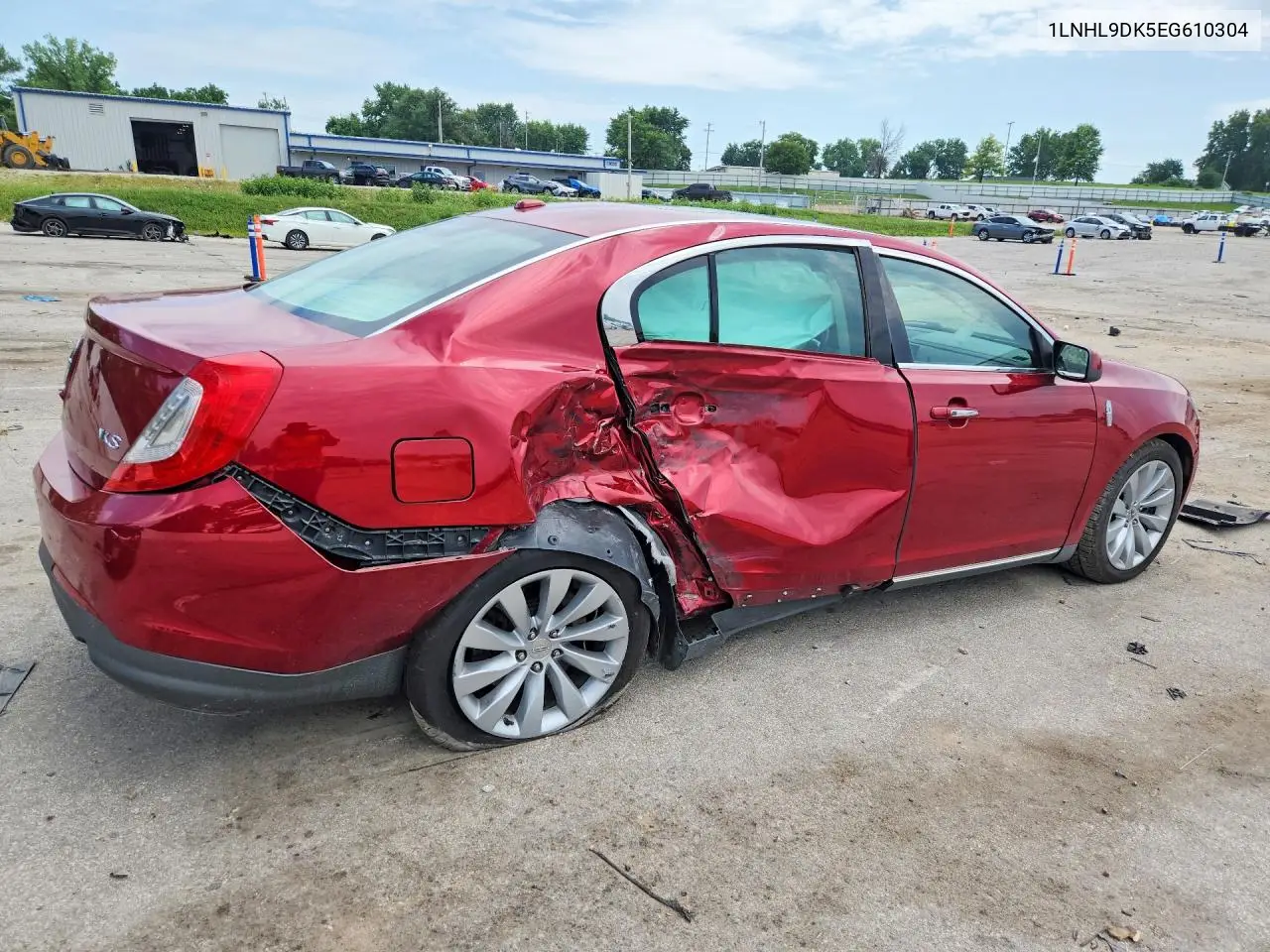 2014 Lincoln Mks VIN: 1LNHL9DK5EG610304 Lot: 60739206