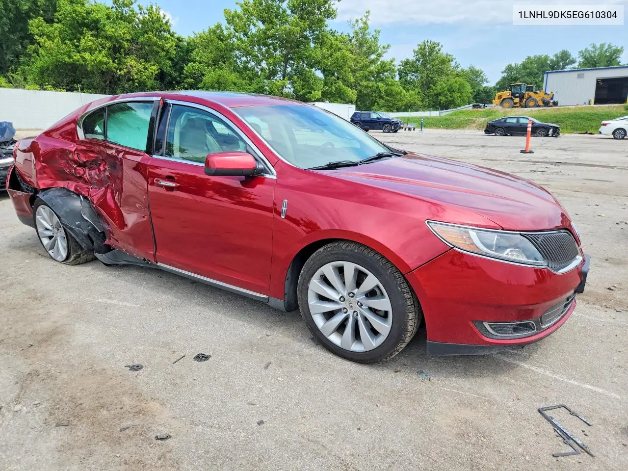 2014 Lincoln Mks VIN: 1LNHL9DK5EG610304 Lot: 60739206