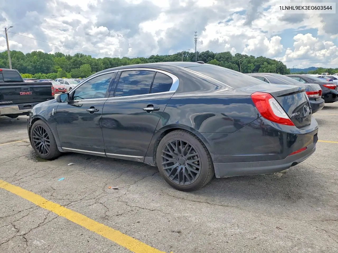 2014 Lincoln Mks VIN: 1LNHL9EK3EG603544 Lot: 61224706