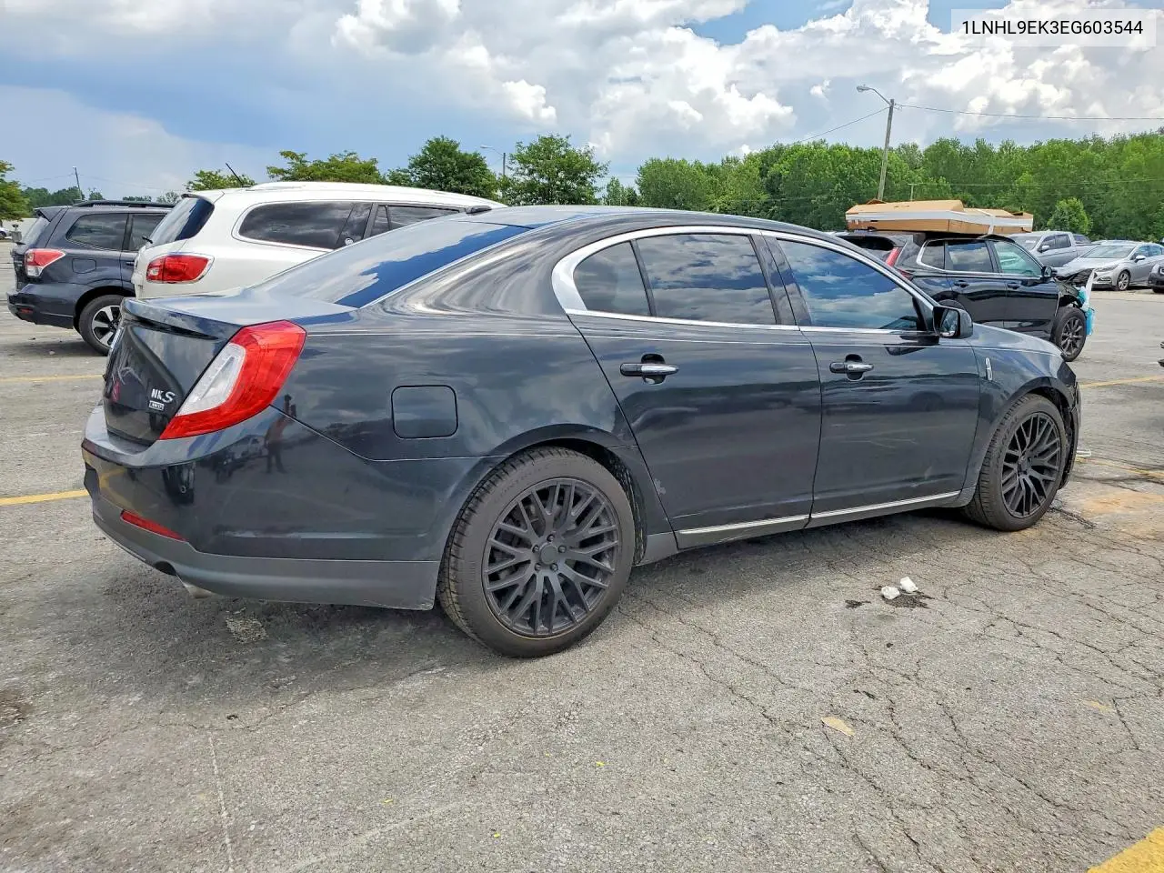 2014 Lincoln Mks VIN: 1LNHL9EK3EG603544 Lot: 61224706