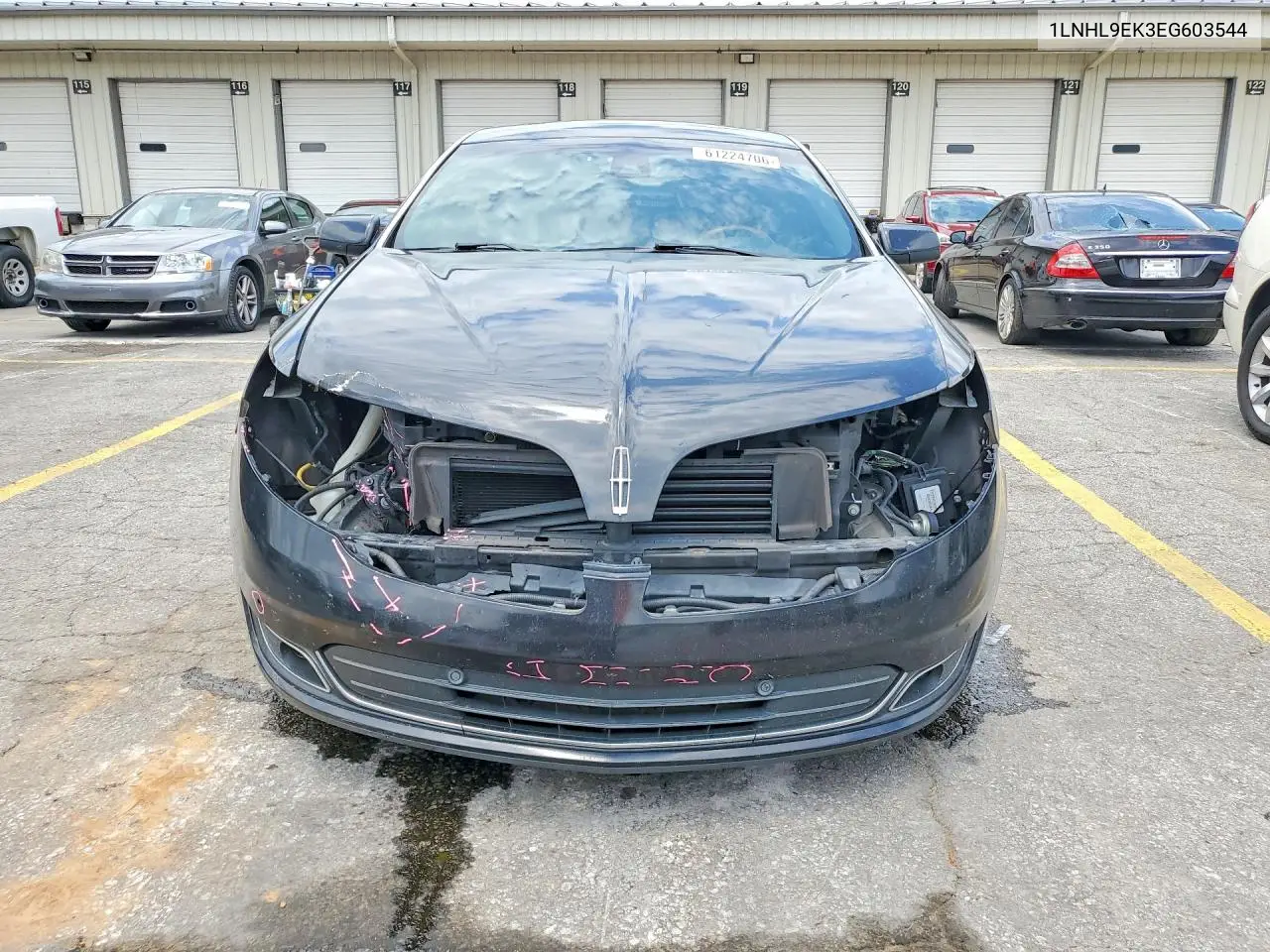 2014 Lincoln Mks VIN: 1LNHL9EK3EG603544 Lot: 61224706