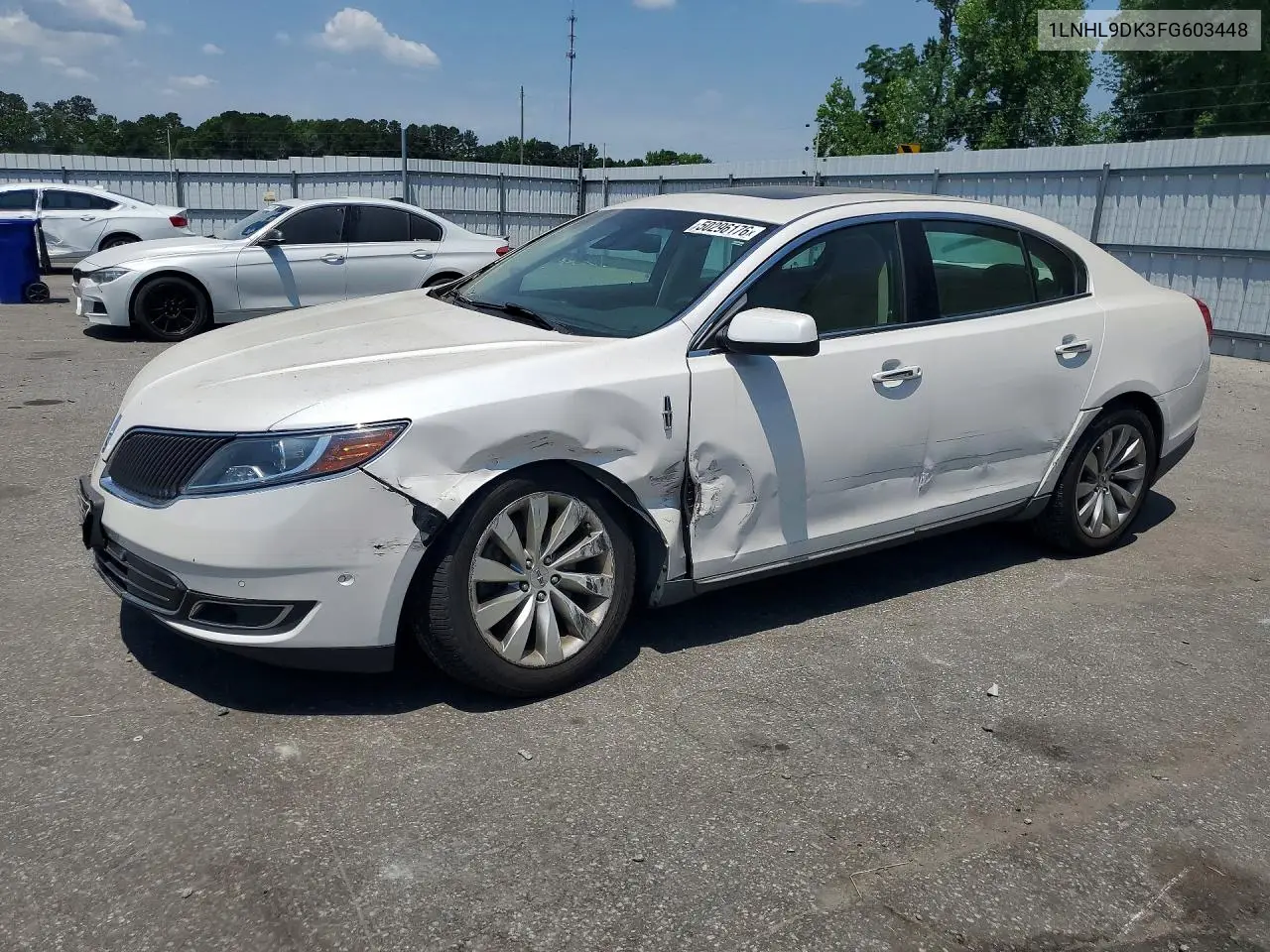 2015 Lincoln Mks VIN: 1LNHL9DK3FG603448 Lot: 50296176