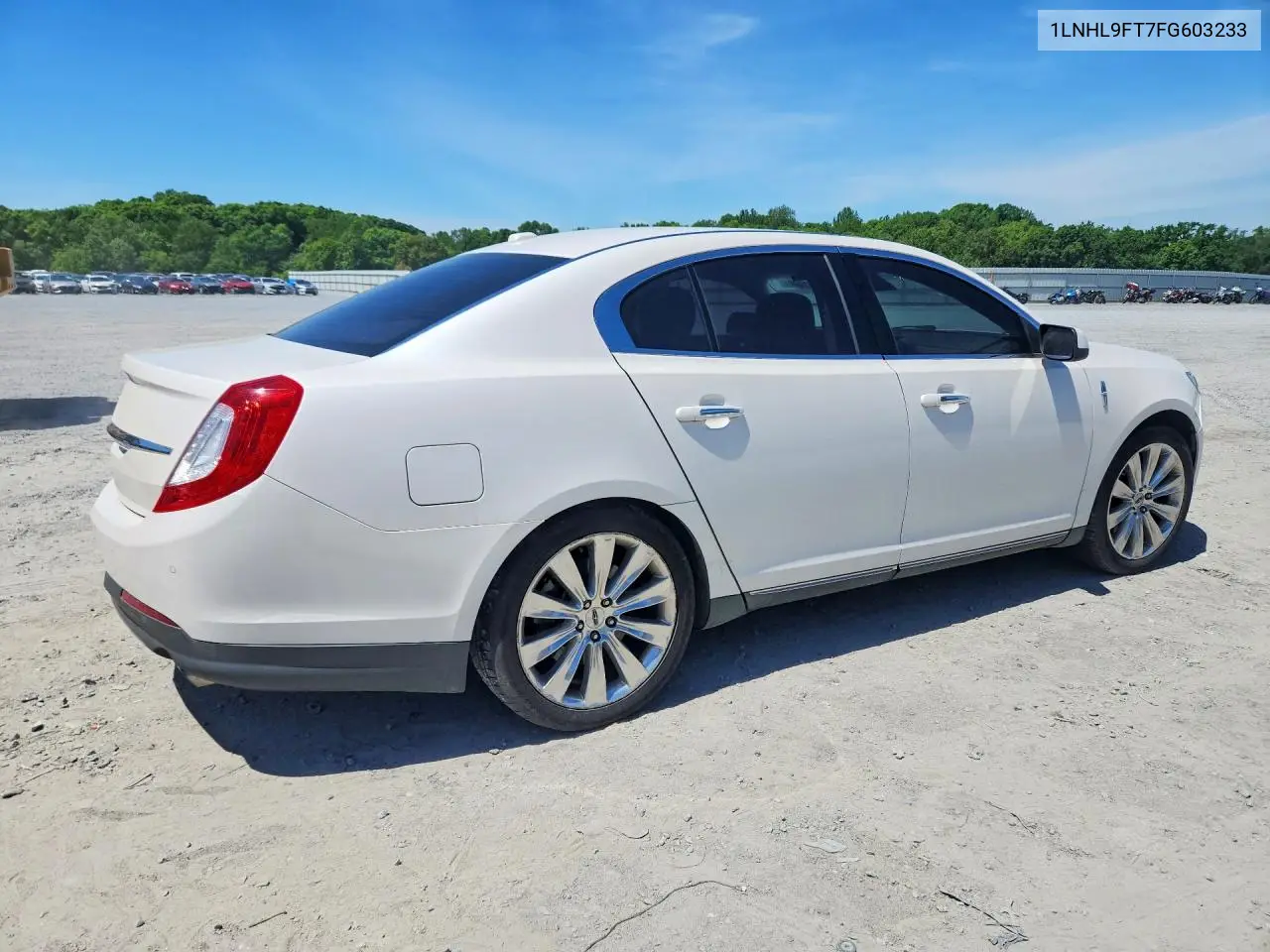 2015 Lincoln Mks VIN: 1LNHL9FT7FG603233 Lot: 51317006