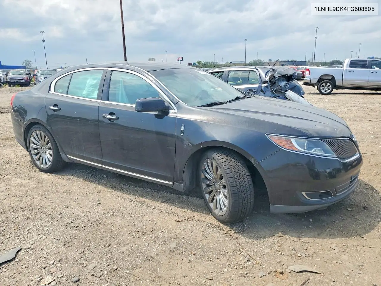 2015 Lincoln Mks VIN: 1LNHL9DK4FG608805 Lot: 53705456