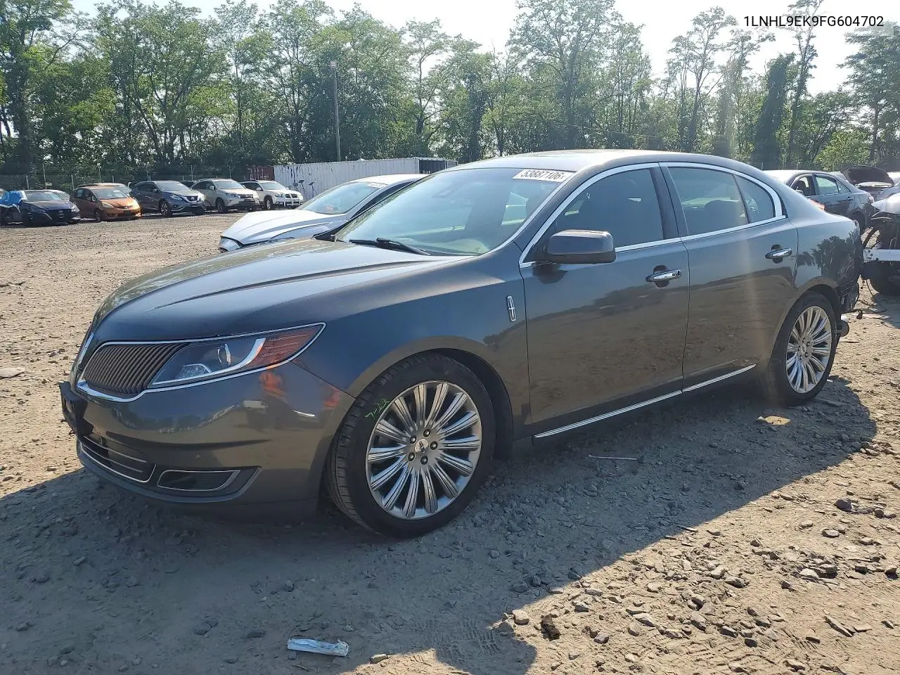 2015 Lincoln Mks VIN: 1LNHL9EK9FG604702 Lot: 53887106