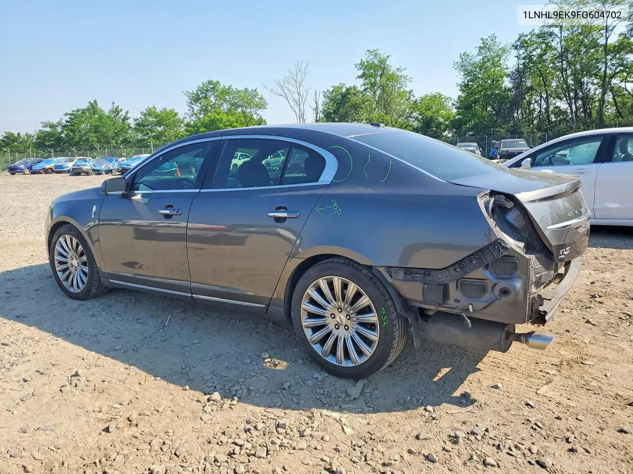 2015 Lincoln Mks VIN: 1LNHL9EK9FG604702 Lot: 53887106