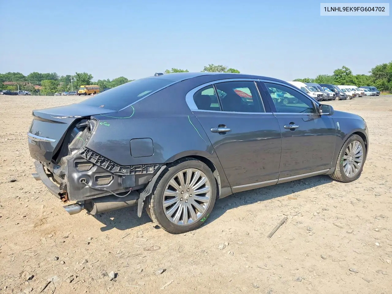2015 Lincoln Mks VIN: 1LNHL9EK9FG604702 Lot: 53887106