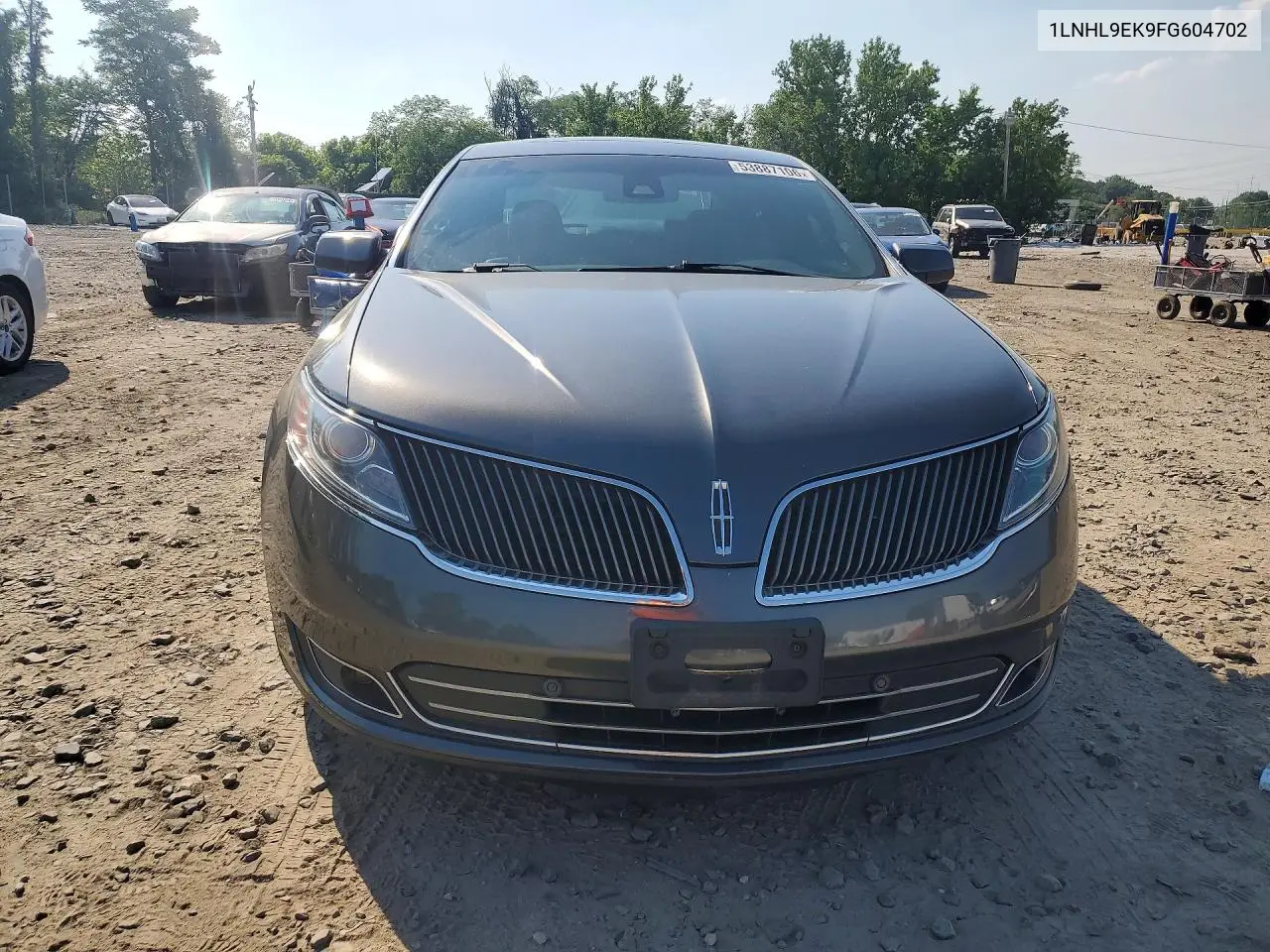 2015 Lincoln Mks VIN: 1LNHL9EK9FG604702 Lot: 53887106
