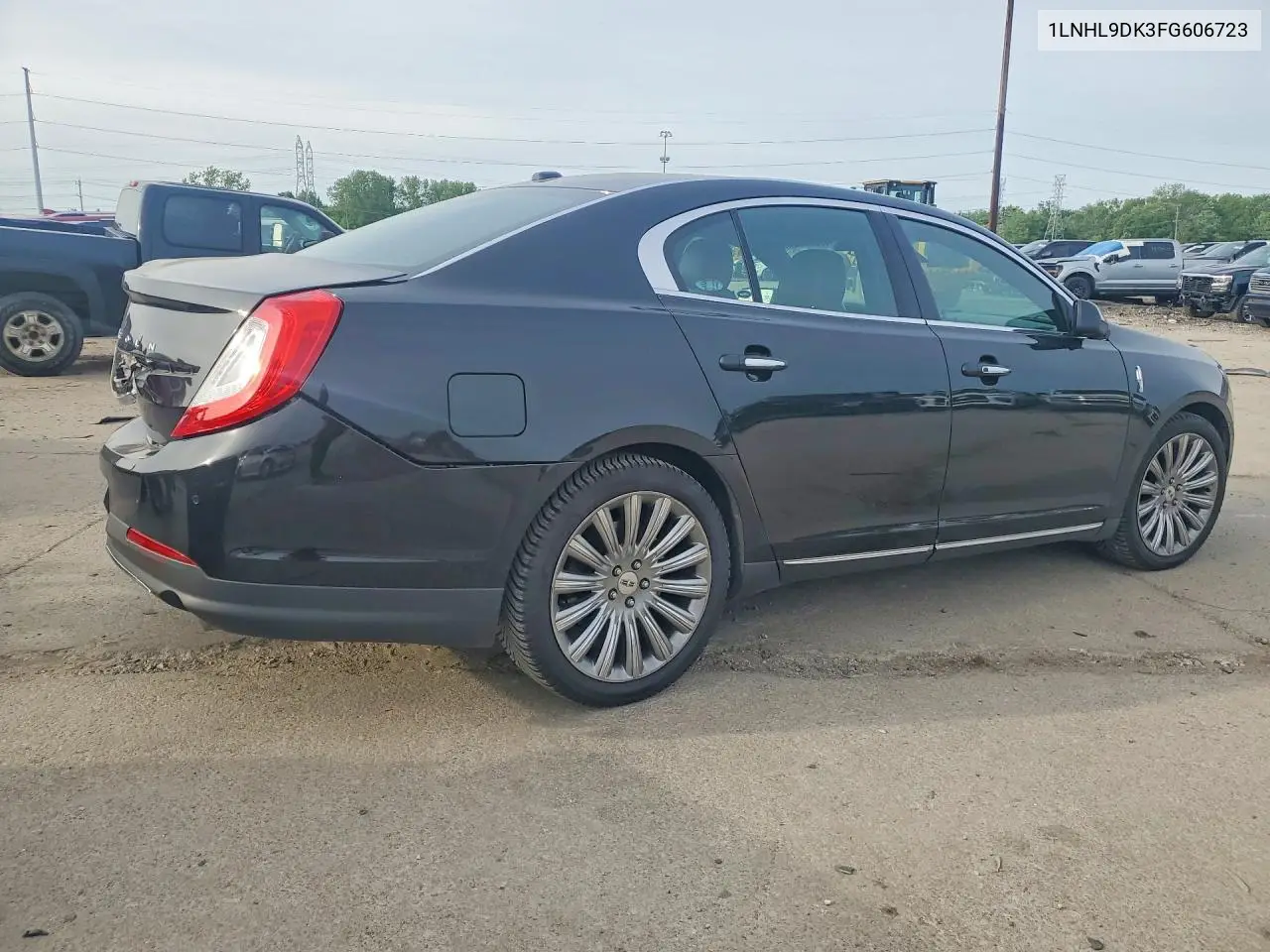 2015 Lincoln Mks VIN: 1LNHL9DK3FG606723 Lot: 54333056