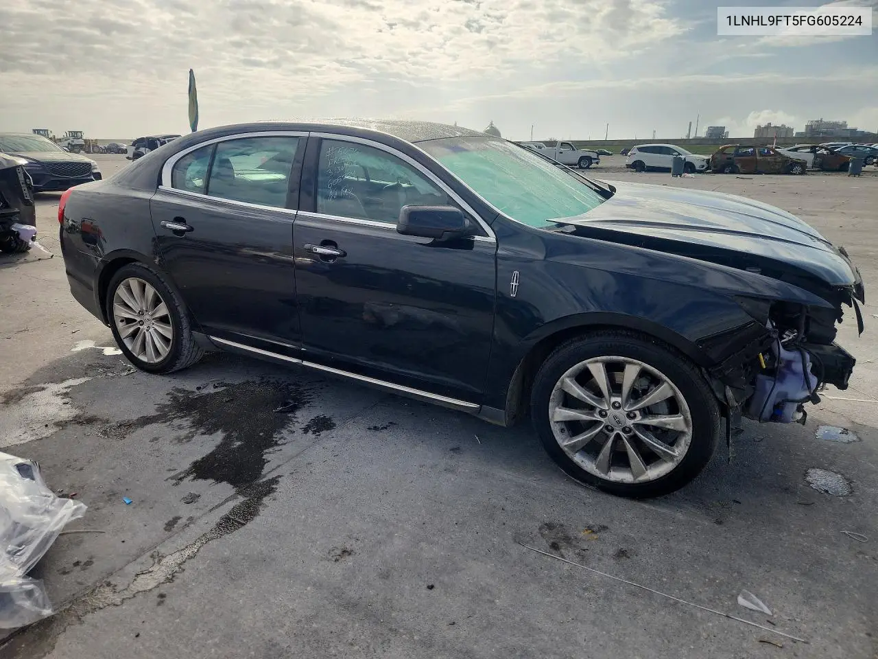 2015 Lincoln Mks VIN: 1LNHL9FT5FG605224 Lot: 56811346