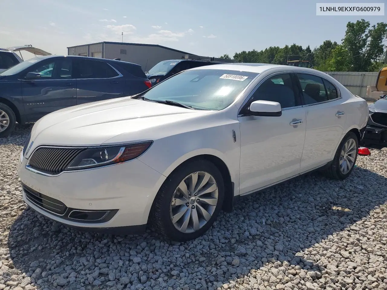 2015 Lincoln Mks VIN: 1LNHL9EKXFG600979 Lot: 58918086