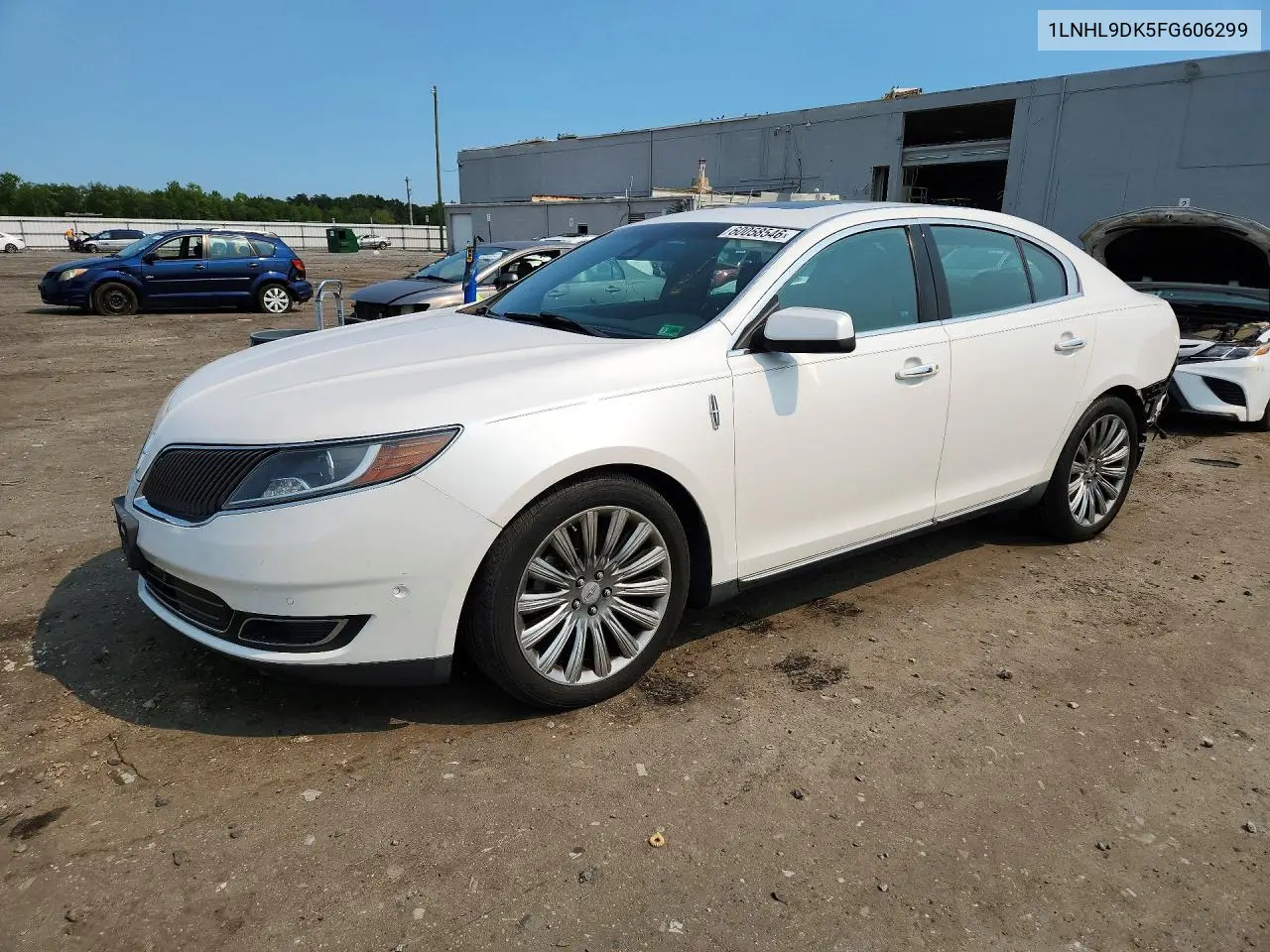 2015 Lincoln Mks VIN: 1LNHL9DK5FG606299 Lot: 60058546