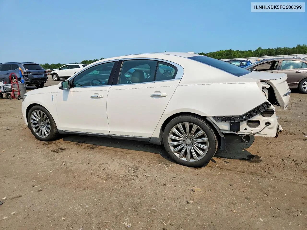 2015 Lincoln Mks VIN: 1LNHL9DK5FG606299 Lot: 60058546