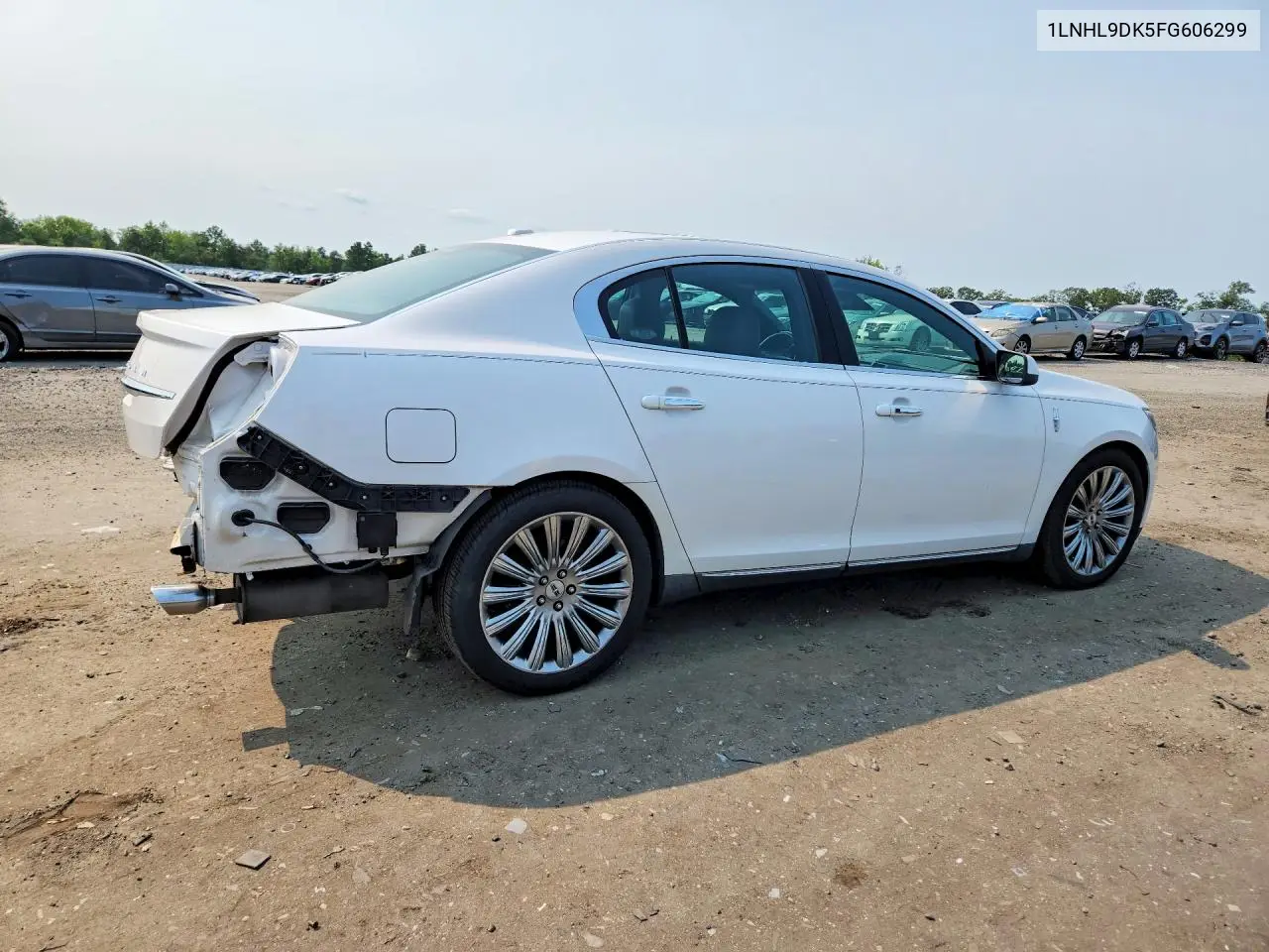 2015 Lincoln Mks VIN: 1LNHL9DK5FG606299 Lot: 60058546