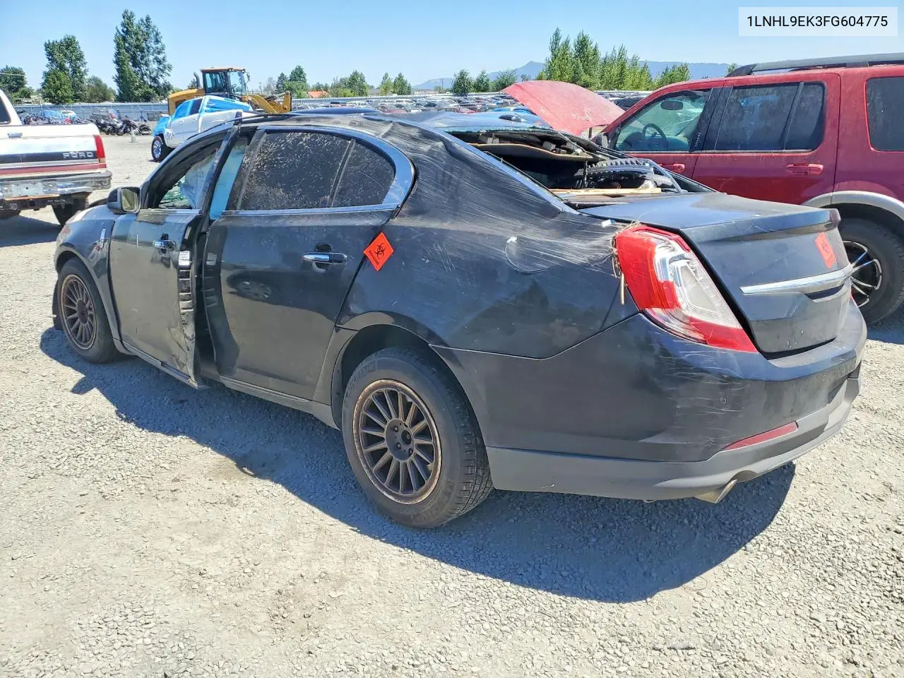 2015 Lincoln Mks VIN: 1LNHL9EK3FG604775 Lot: 60241236