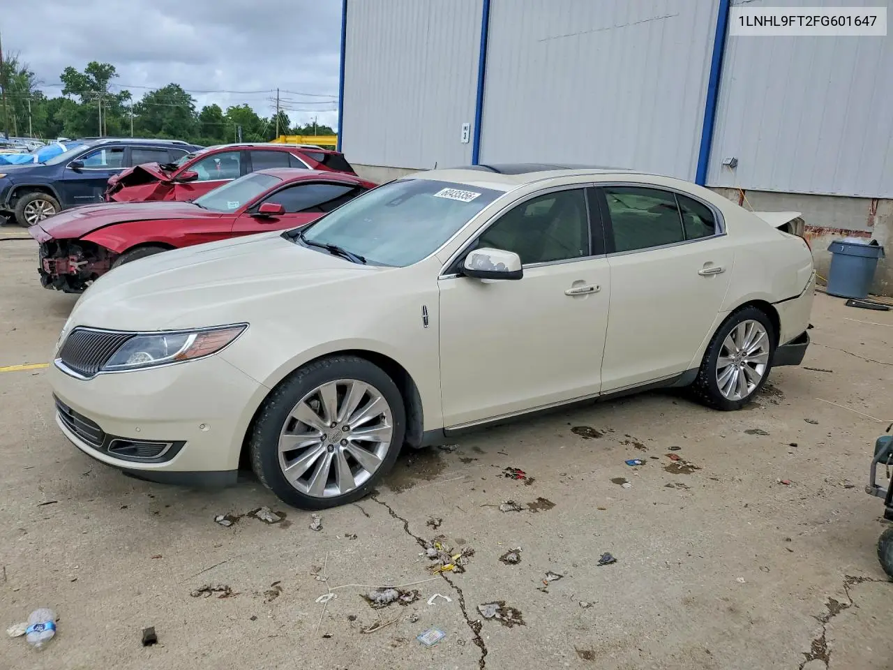2015 Lincoln Mks VIN: 1LNHL9FT2FG601647 Lot: 60435356